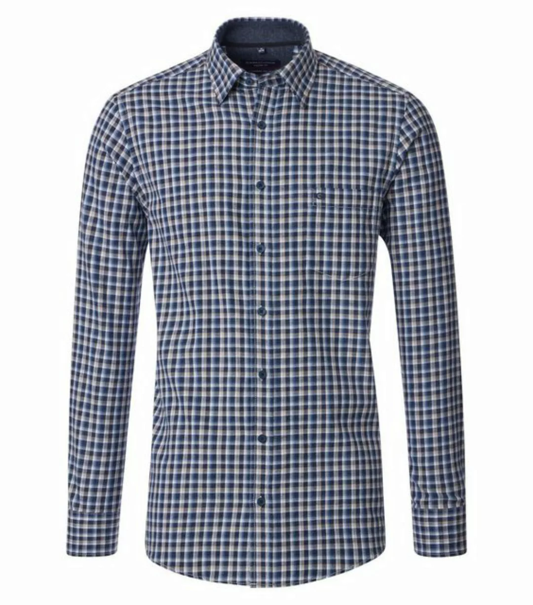 CASAMODA Blusenshirt Kent Casual Fit, 100 blau günstig online kaufen