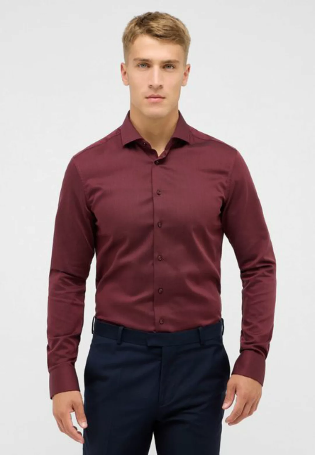 Eterna Langarmhemd SLIM FIT NON IRON (bügelfrei) günstig online kaufen