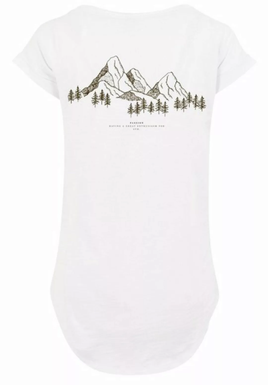 F4NT4STIC T-Shirt PLUS SIZE Mountain Berge Print günstig online kaufen