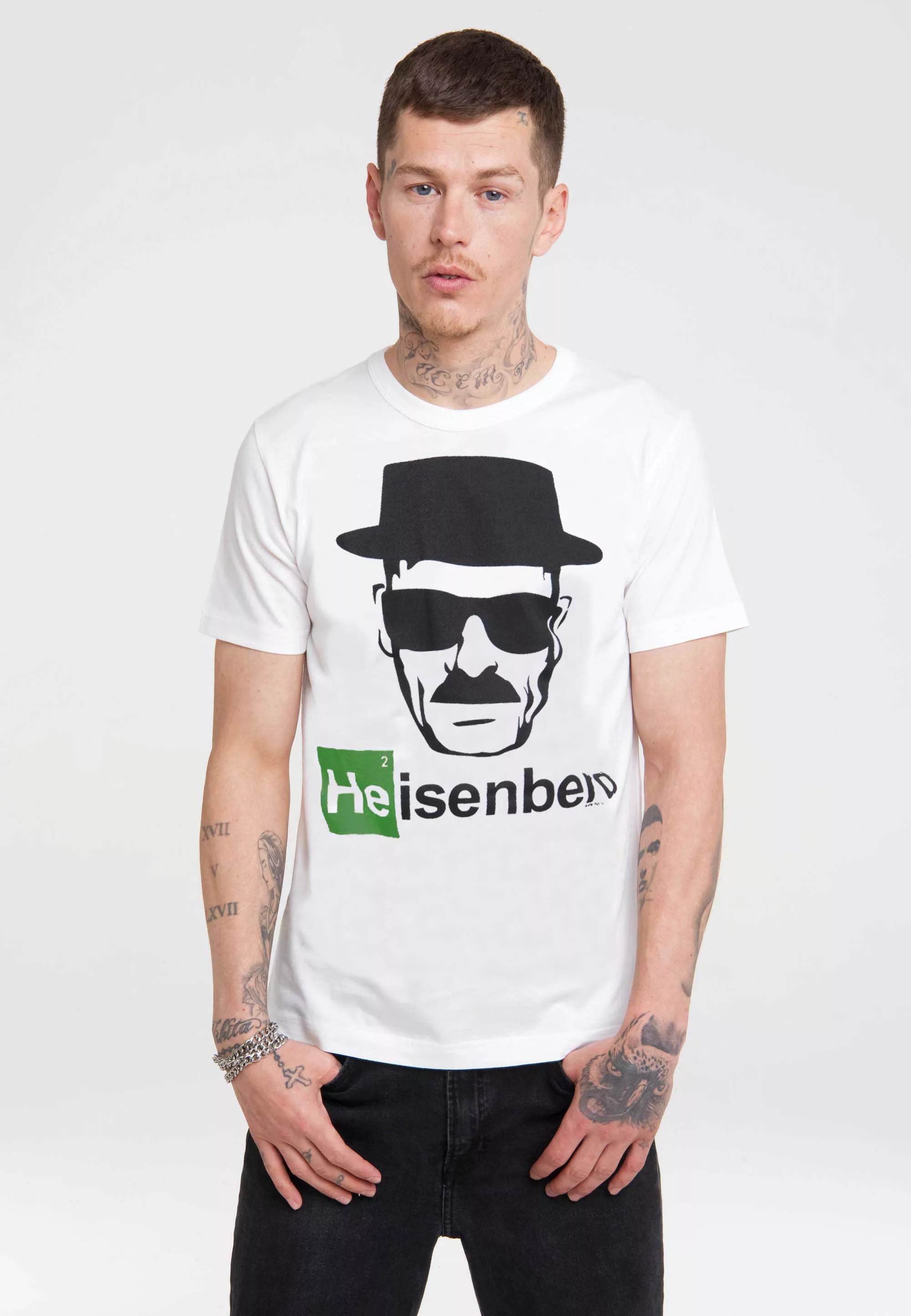 LOGOSHIRT T-Shirt "Heisenberg", mit coolem Print günstig online kaufen