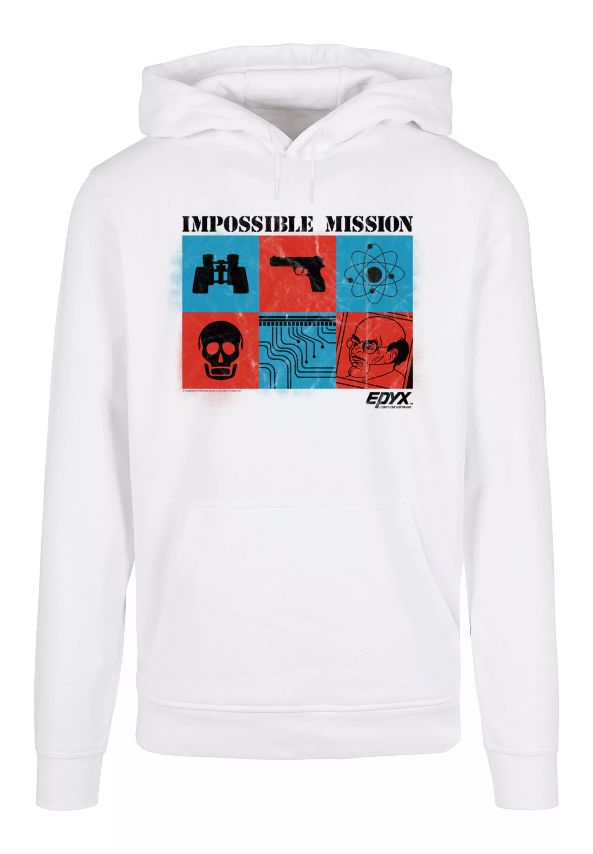 F4NT4STIC Kapuzenpullover "Retro Gaming Impossible Mission", Print günstig online kaufen