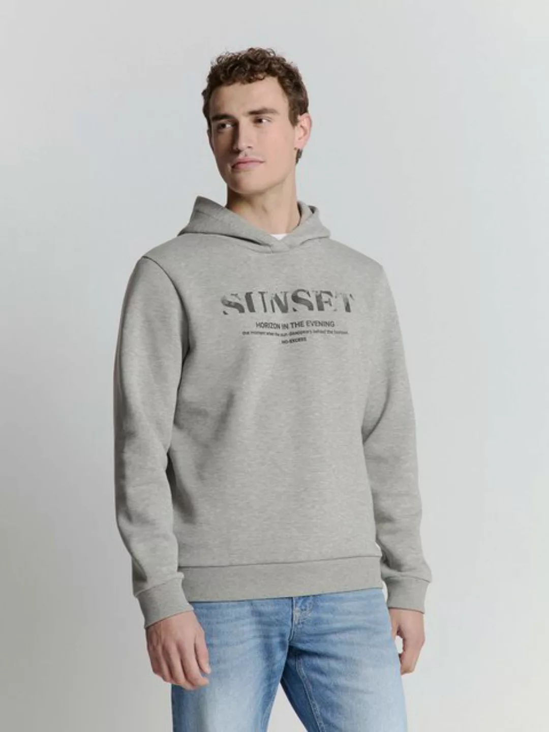 NO EXCESS Hoodie No Excess Kapuzenpullover Sweater Hooded günstig online kaufen