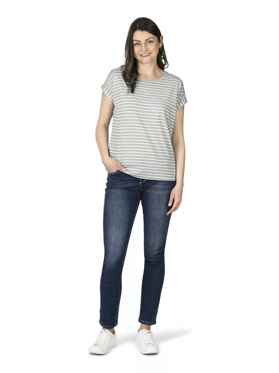 DENIMFY Tshirt Damen Baumwolle Regular Fit DFSophie günstig online kaufen