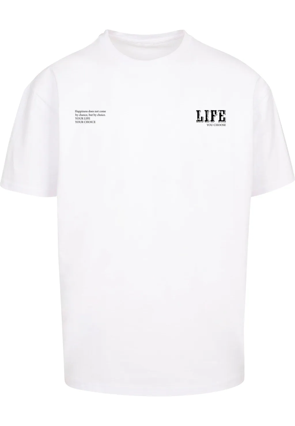 Merchcode T-Shirt "Merchcode Herren Life Heavy Oversized Tee" günstig online kaufen