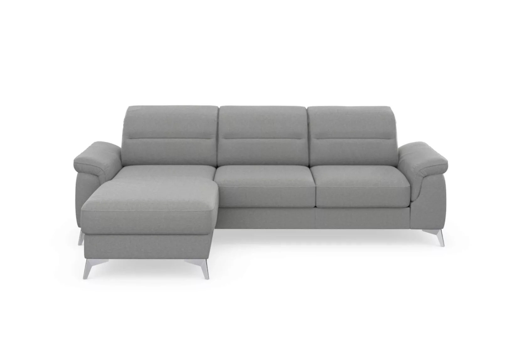 sit&more Ecksofa "Sinatra L-Form", mit Recamiere, optinal mit Kopfteilverst günstig online kaufen