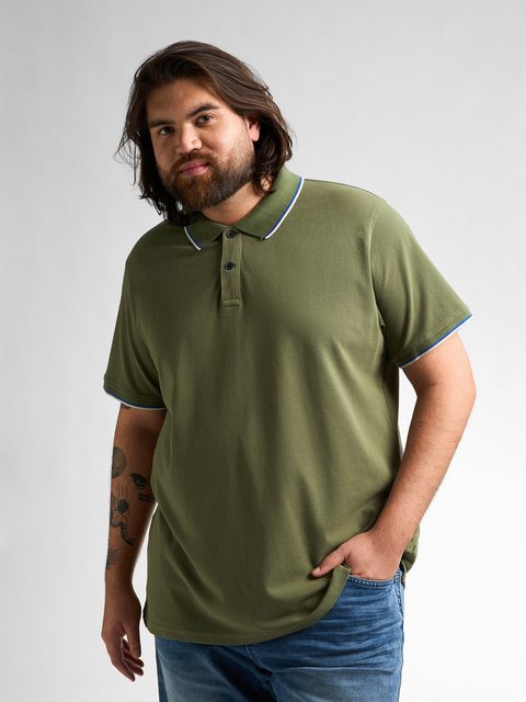 Petrol Industries Poloshirt Klassisches Poloshirt in Plus Size Cocobreeze günstig online kaufen