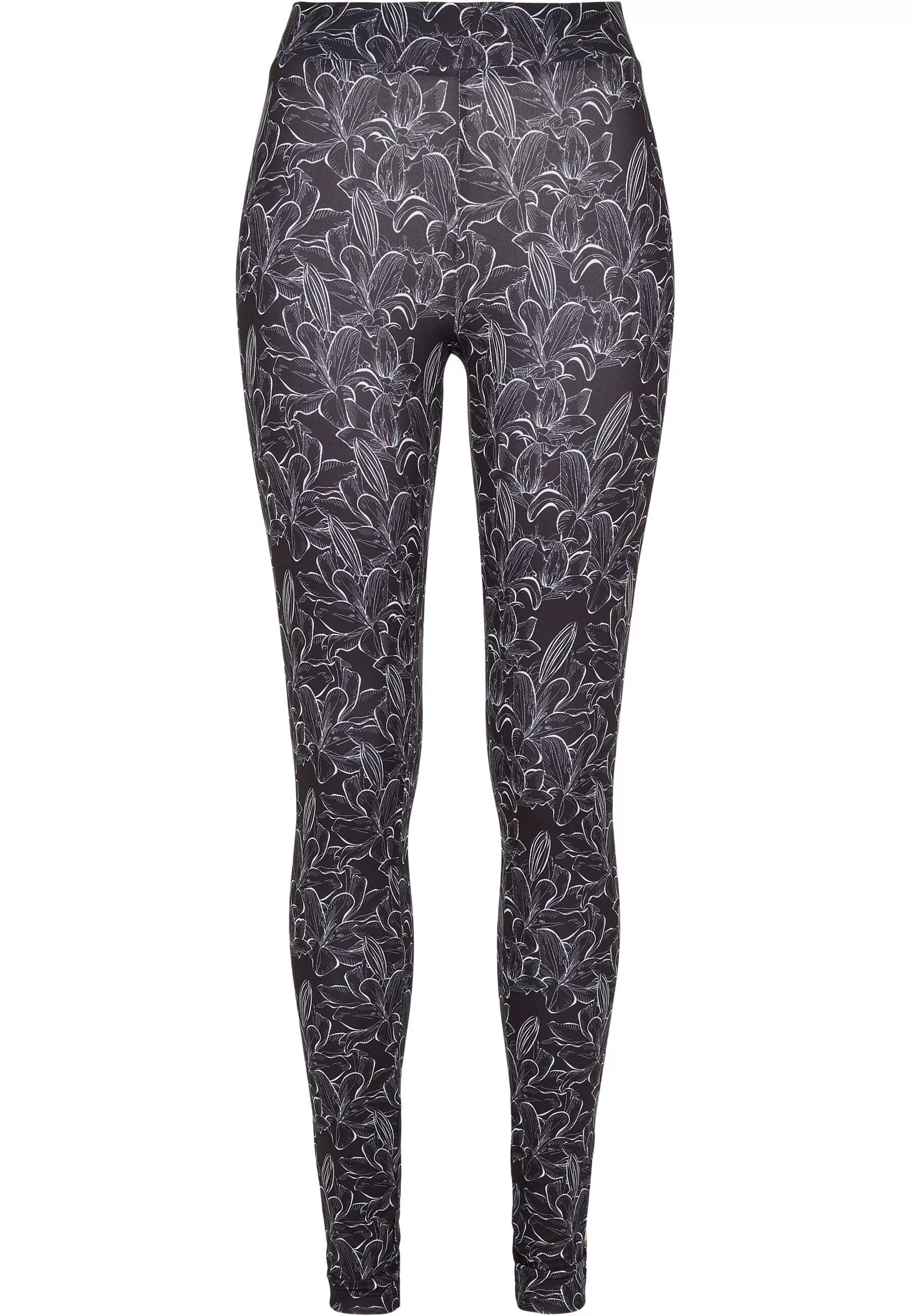 URBAN CLASSICS Leggings "Urban Classics Damen Ladies AOP Leggings", (1 tlg. günstig online kaufen