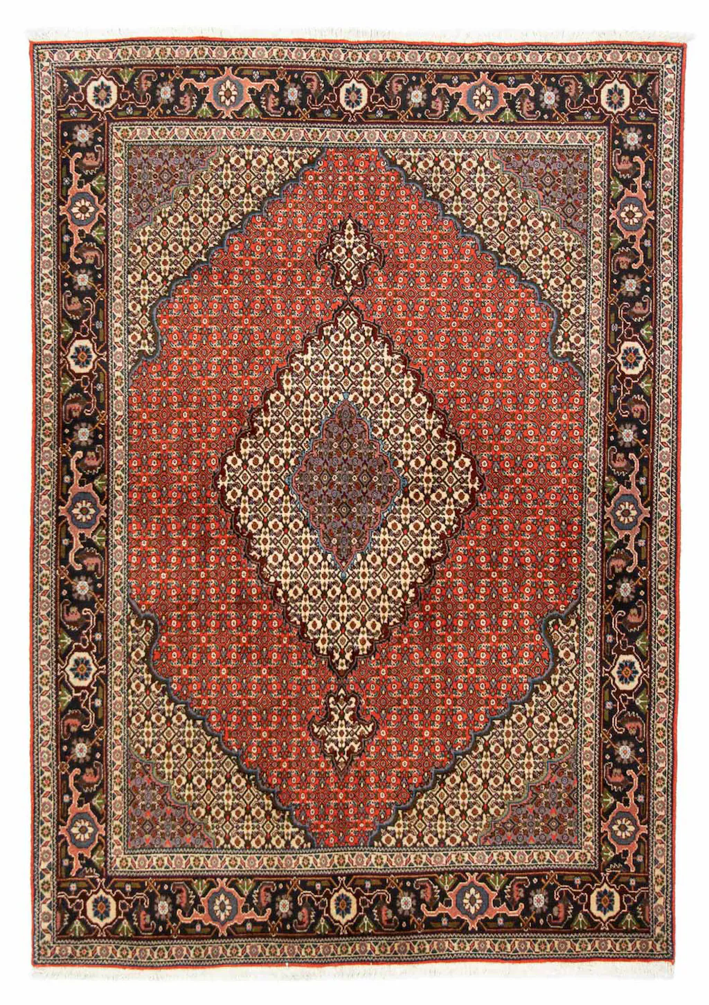 morgenland Orientteppich »Perser - Täbriz - 208 x 146 cm - hellrot«, rechte günstig online kaufen