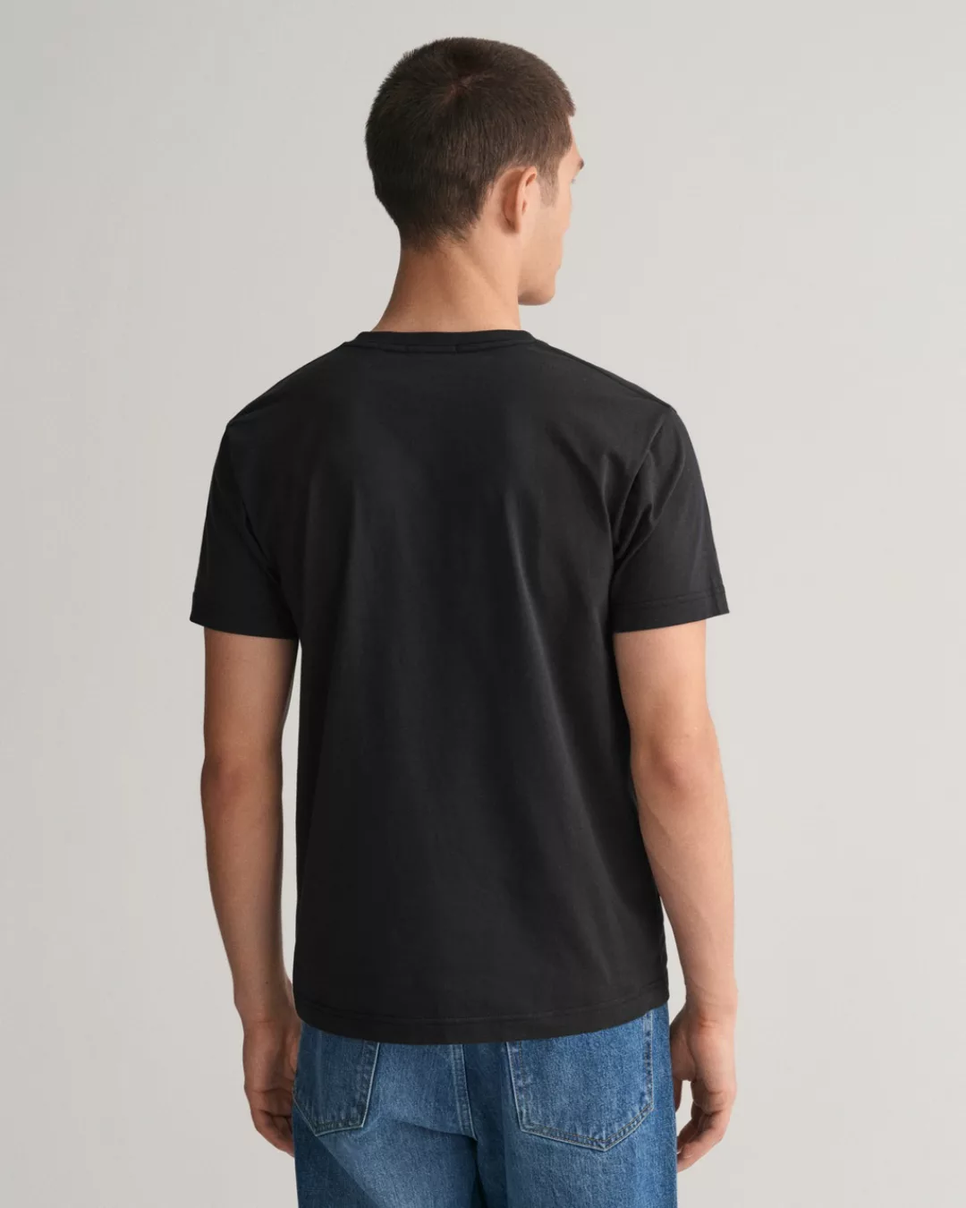 Gant T-Shirt "SLIM SHIELD V-NECK T-SHIRT" günstig online kaufen