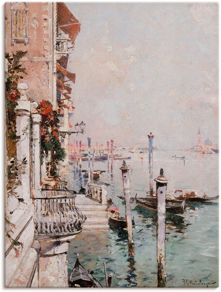 Artland Wandbild »Der Canal Grande, Venedig.«, Italien, (1 St.), als Leinwa günstig online kaufen