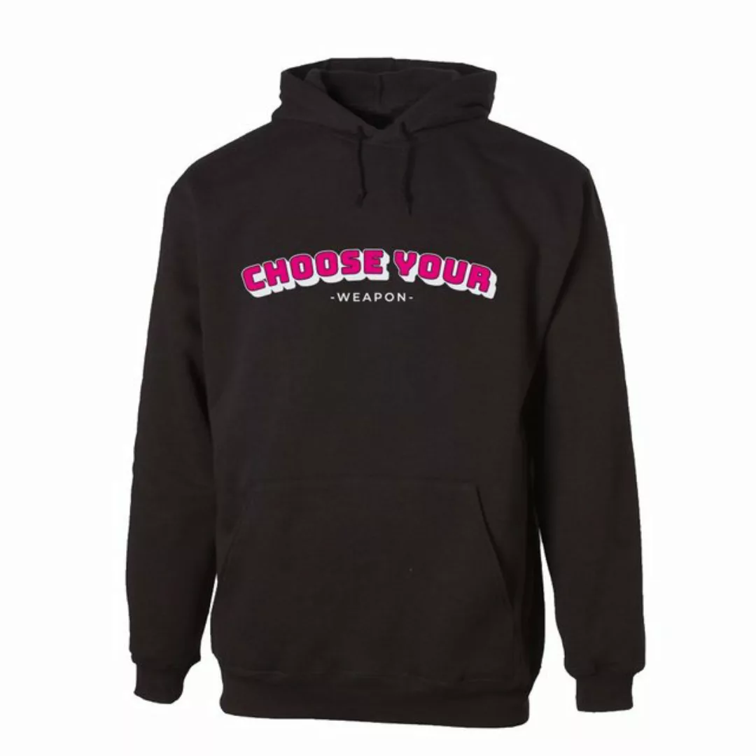 G-graphics Hoodie Choose your Weapon Unisex mit trendigem Frontprint mit Sp günstig online kaufen