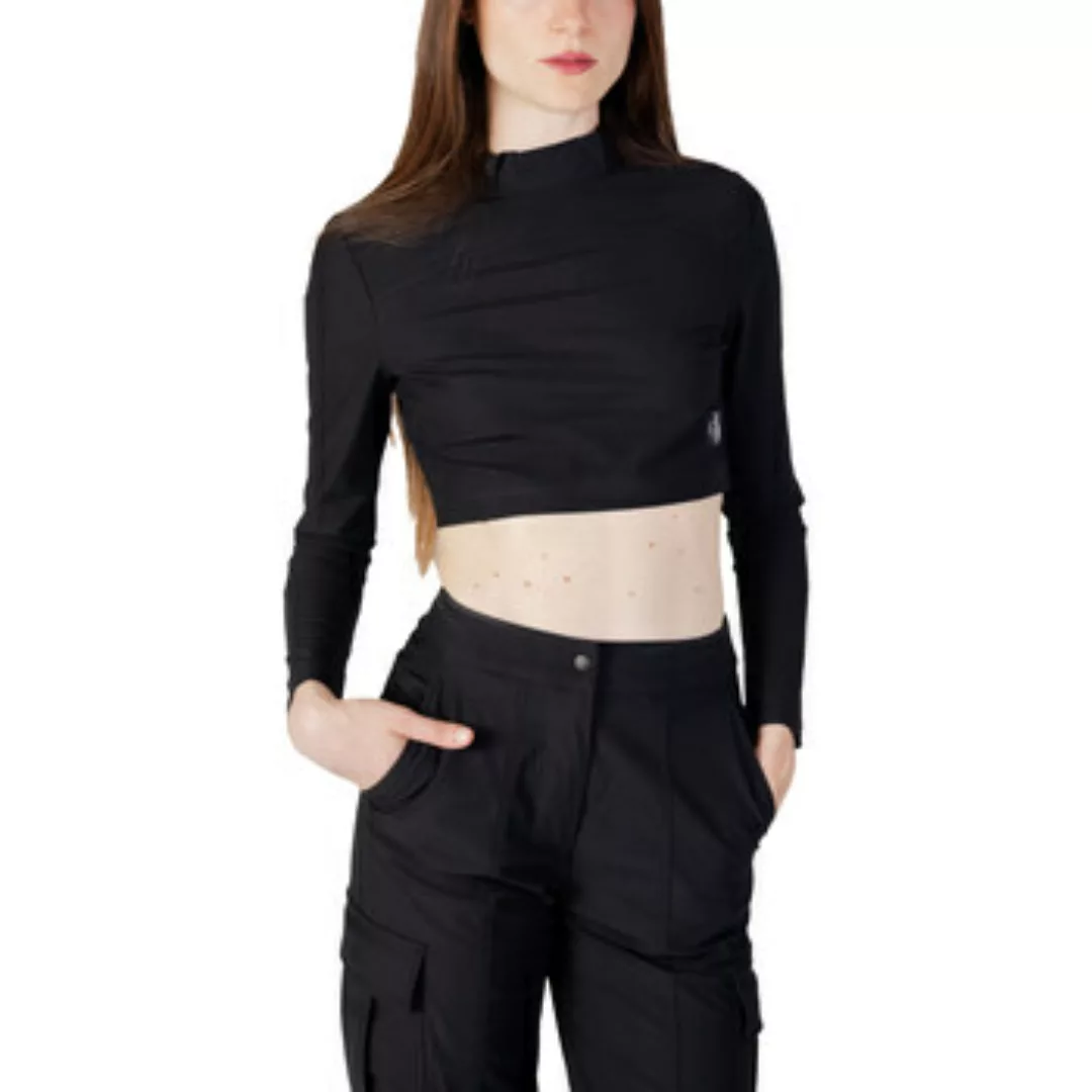 Calvin Klein Jeans  Blusen TECHNICAL KNIT MOCK J20J221312 günstig online kaufen