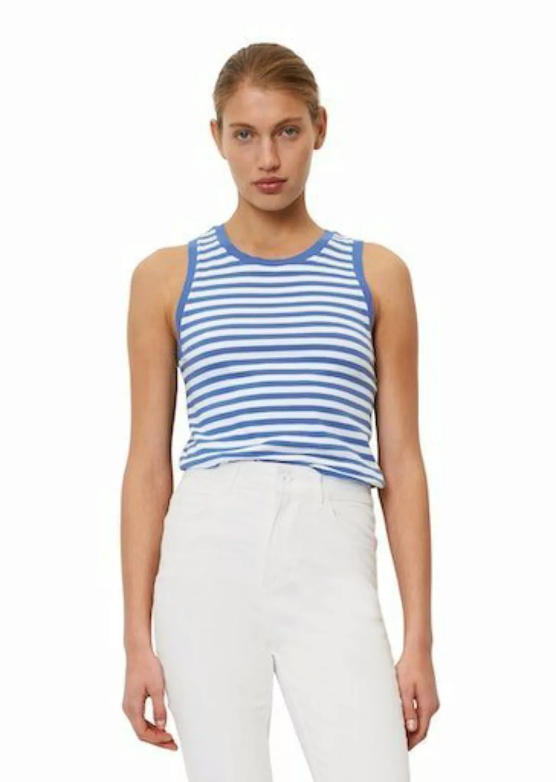 Marc O'Polo Shirttop Jersey top, striped günstig online kaufen