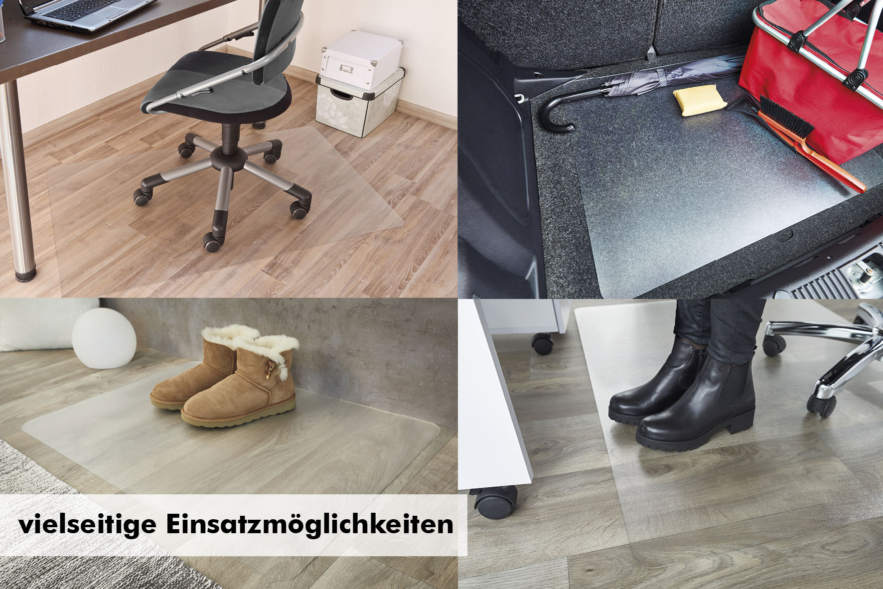 Andiamo Bodenschutzmatte »Premium Bürostuhlmatte«, (1 St.), Bodenschutzplat günstig online kaufen