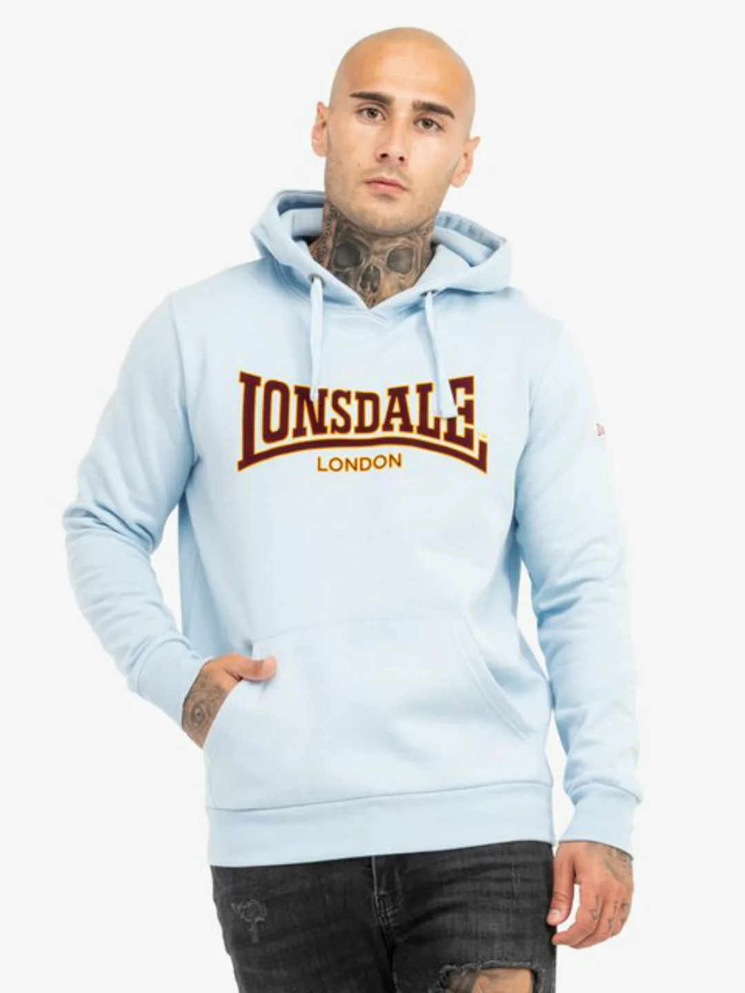 Lonsdale Kapuzensweatshirt HOODED CLASSIC LL002 günstig online kaufen