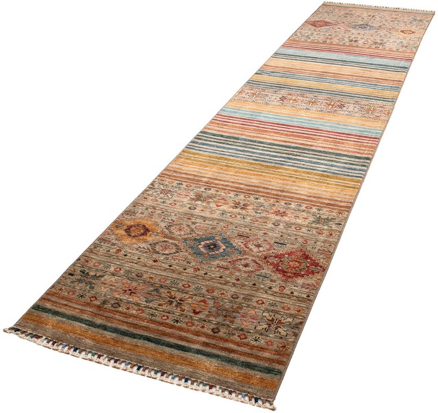morgenland Orientteppich »Ziegler - 396 x 77 cm - mehrfarbig«, rechteckig, günstig online kaufen