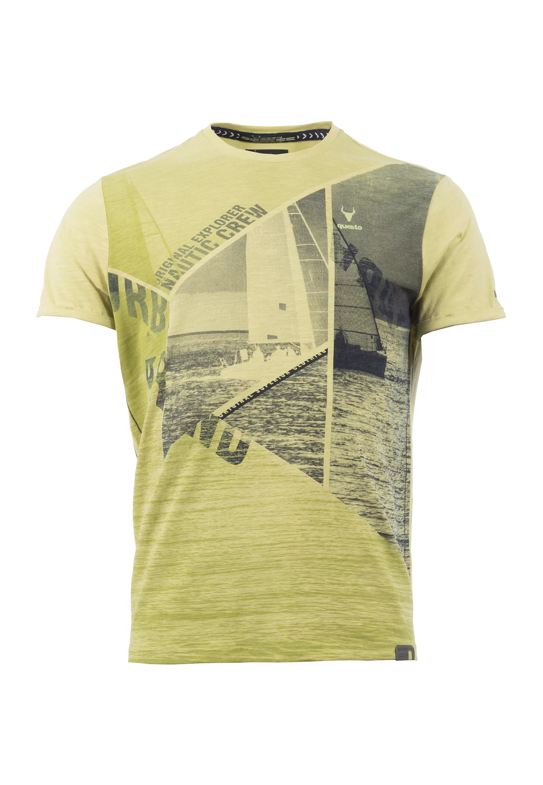 Questo Shirt Filippo in lime günstig online kaufen