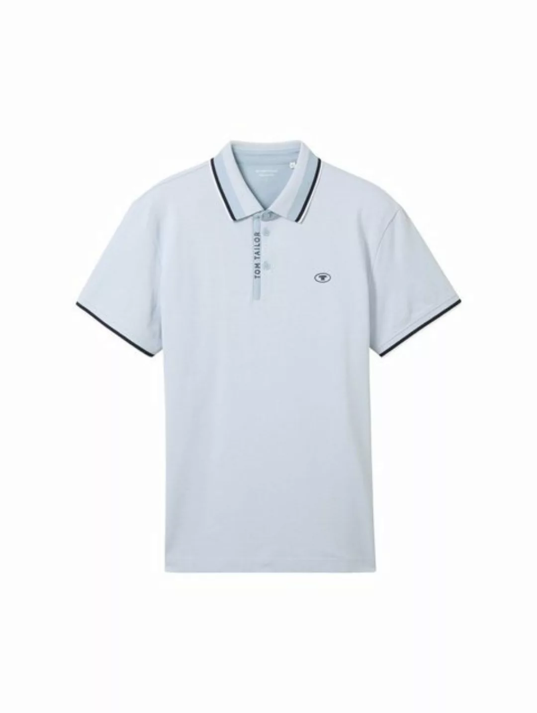 TOM TAILOR Poloshirt Poloshirt mit Piqué Struktur günstig online kaufen