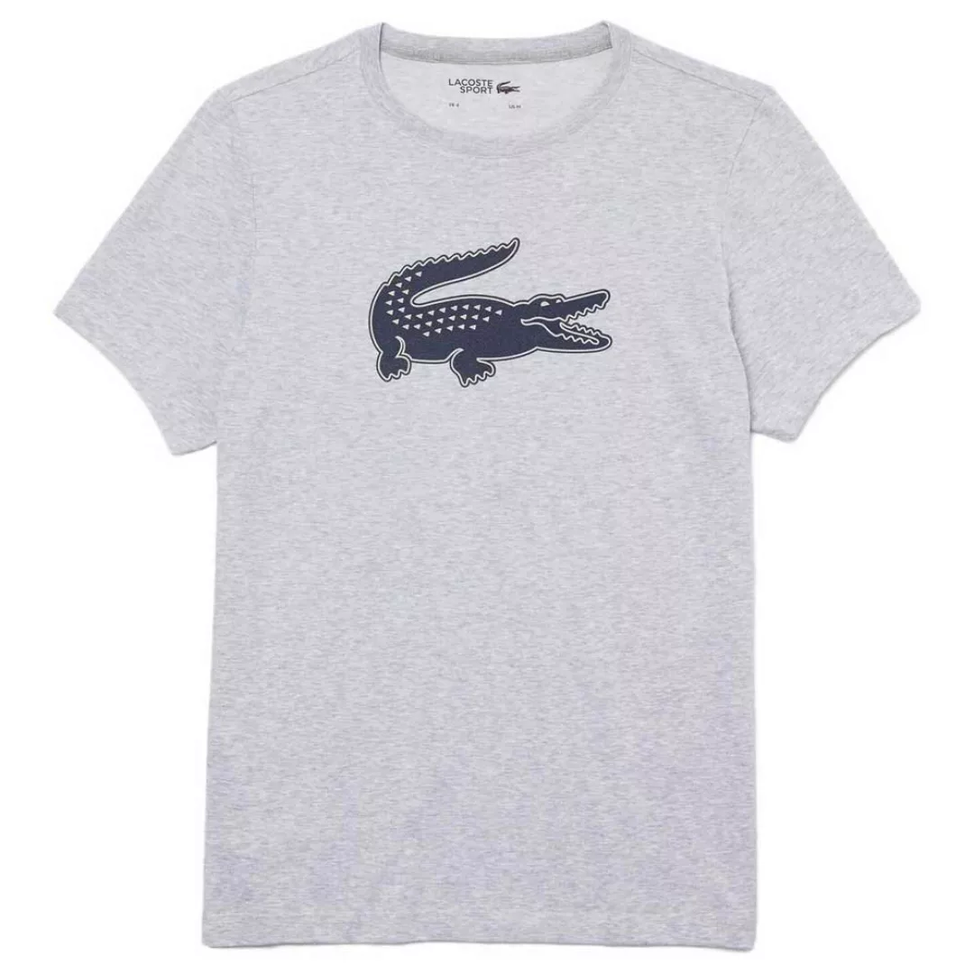 Lacoste Sport 3d Print Crocodile Atmungsaktives Kurzarm-t-shirt 2XL Grey Ch günstig online kaufen