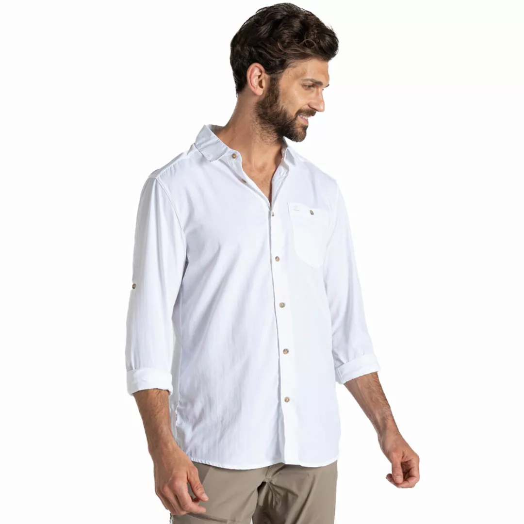 Craghoppers NosiLife Nuoro Long Sleeved Shirt II White günstig online kaufen