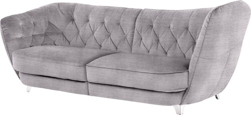 Leonique Big-Sofa "Retro", stylischer Hochlehner günstig online kaufen