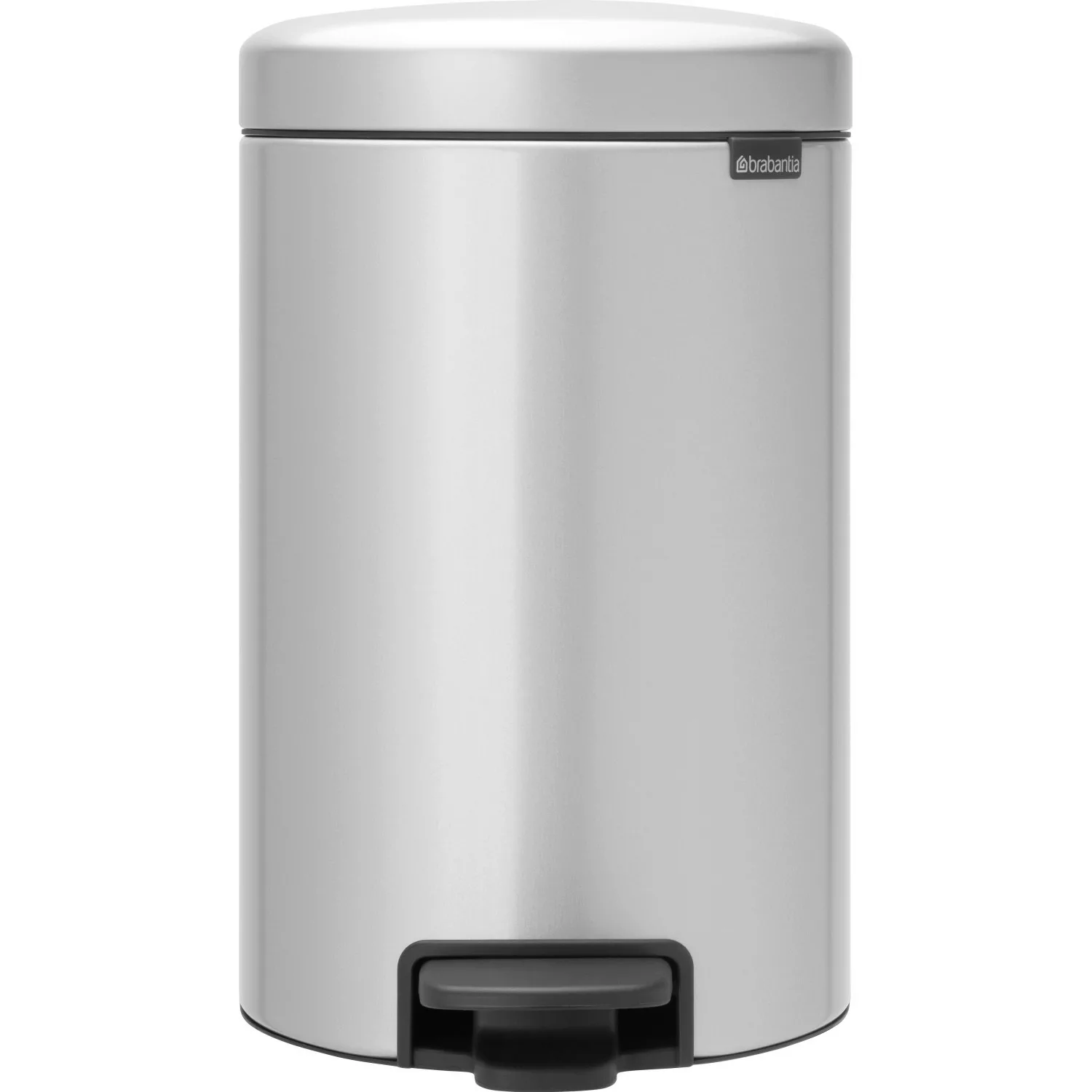 Brabantia Treteimer NewIcon 12 l Grau mit geräuschlosem Deckelverschluss günstig online kaufen