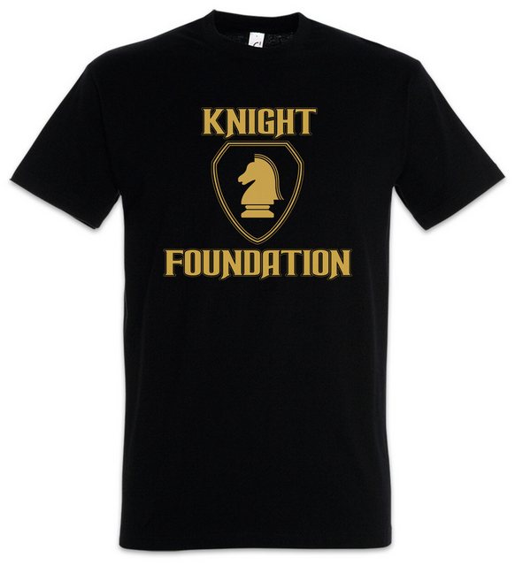 Urban Backwoods Print-Shirt Black Knight Foundation Logo Herren T-Shirt Tv günstig online kaufen