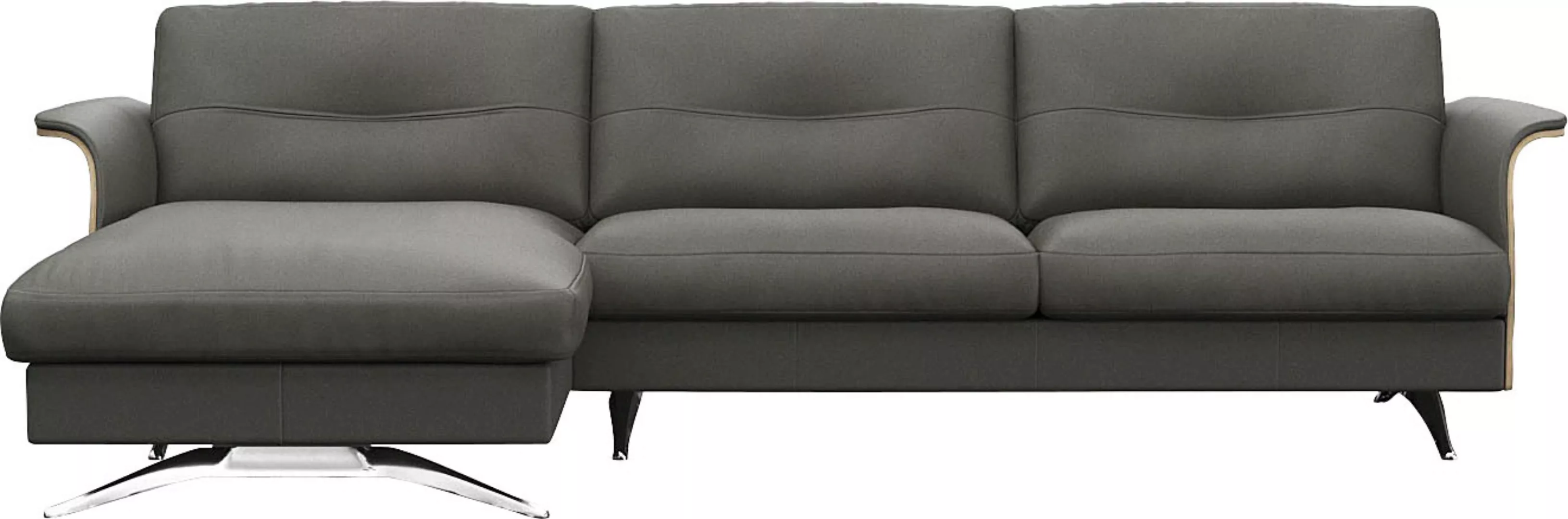 FLEXLUX Ecksofa "Glow bequem und komfortabel durch hochwertigen Sitzaufbau, günstig online kaufen