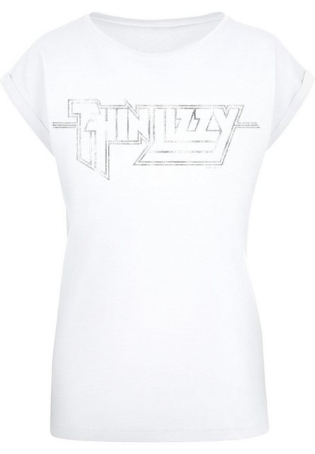 Merchcode T-Shirt Merchcode Ladies Thin Lizzy - TL Superhero Extended Shoul günstig online kaufen