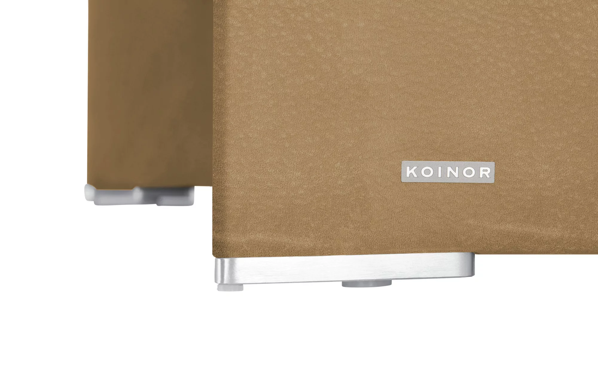 KOINOR Hockerbank  Humfrey ¦ braun ¦ Maße (cm): B: 120 H: 43 T: 60 Polsterm günstig online kaufen