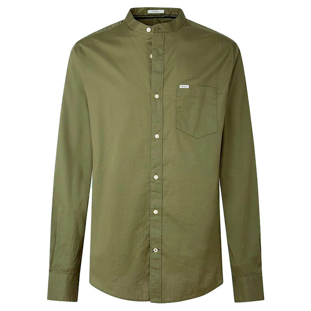 Pepe Jeans Kevin Langarm Hemd M Stone Green günstig online kaufen