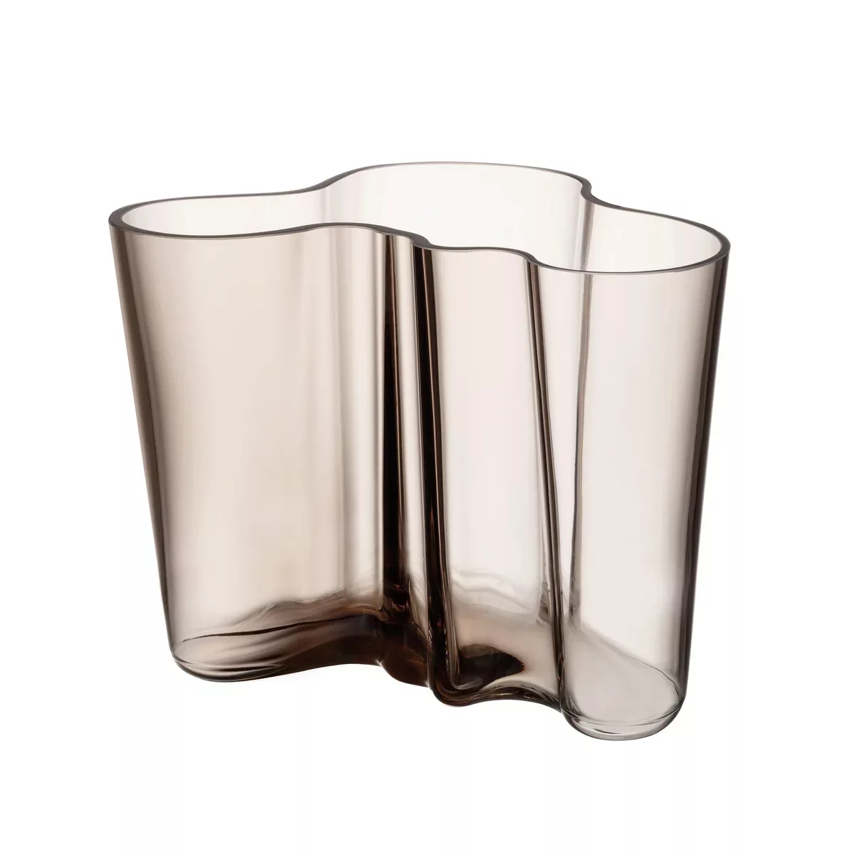 iittala - Alvar Aalto Vase 160mm - leinen/LxH 20,8x16cm/Handwäsche günstig online kaufen