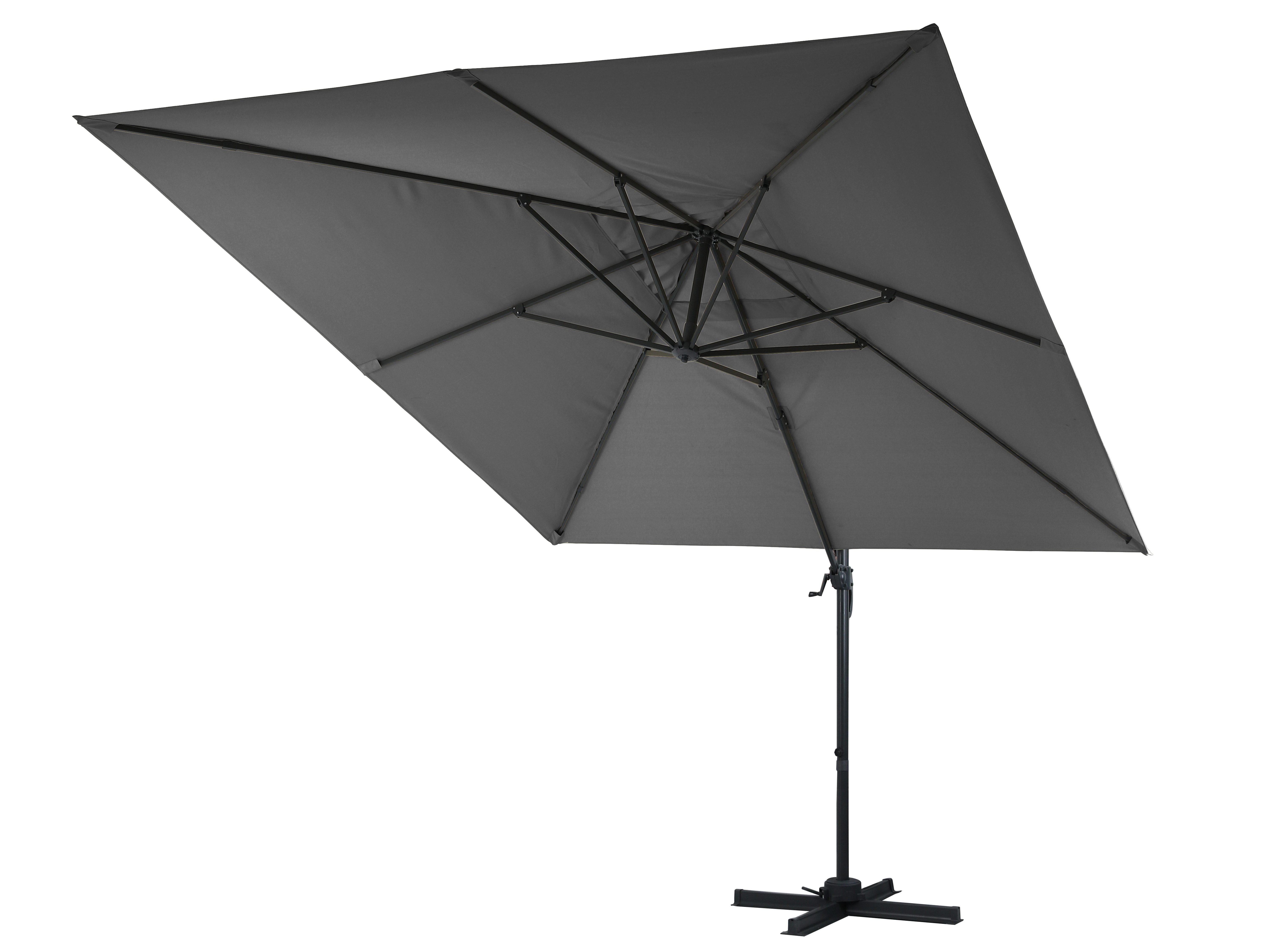 Gardissimo Ampelschirm Pendelschirm Cannes anthrazit 350x270, günstig online kaufen
