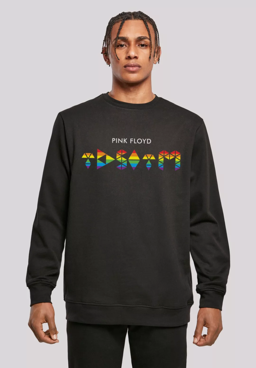 F4NT4STIC Kapuzenpullover "Pink Floyd TDSOTM Rainbow Regenbogen", Print günstig online kaufen