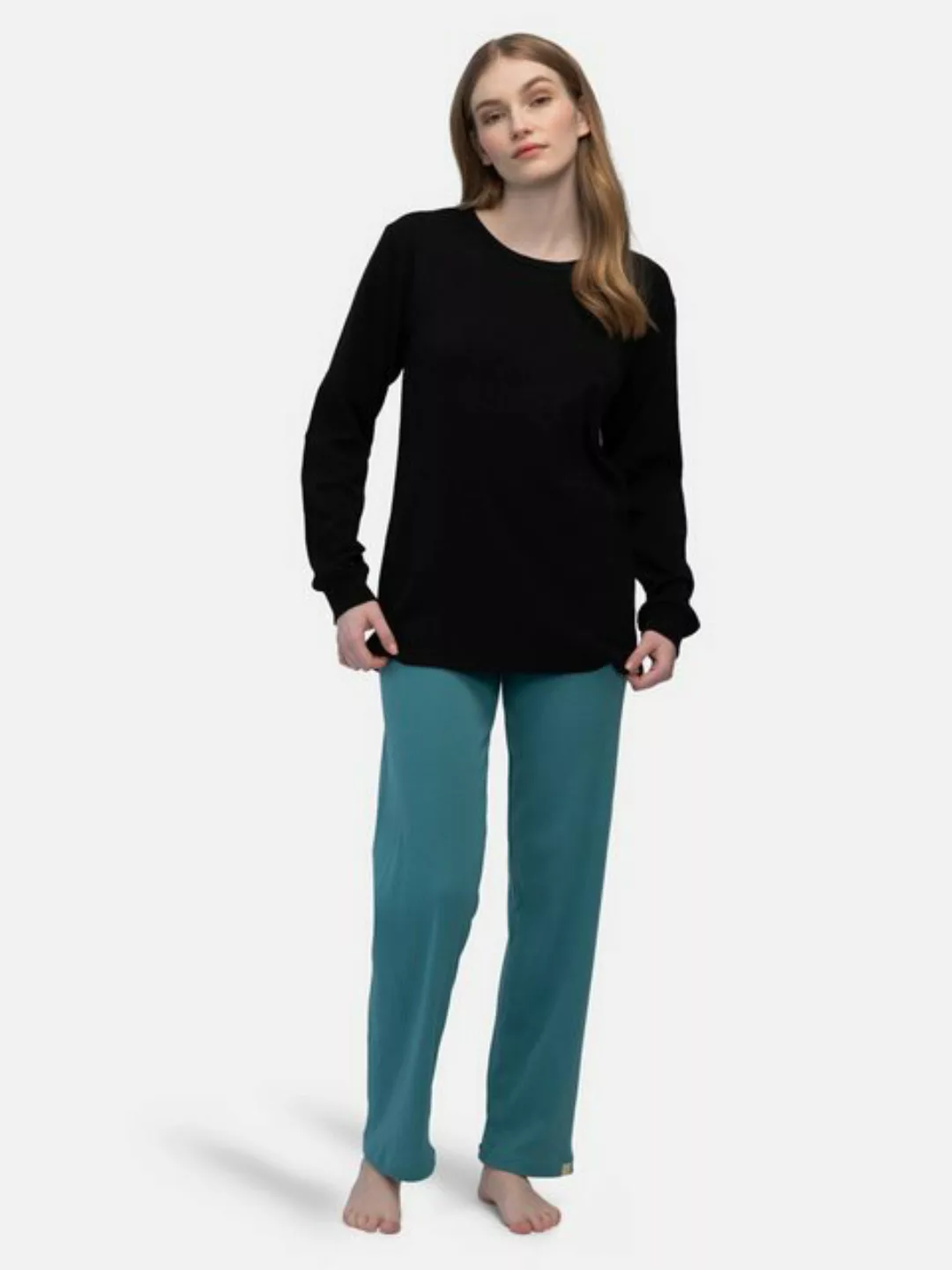 greenjama Pyjamaoberteil aus Derby Rib, Bio Baumwolle, GOTS-zertifiziert günstig online kaufen