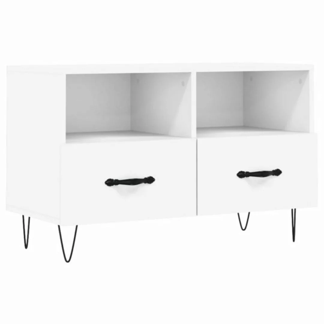 vidaXL TV-Schrank TV-Schrank Schwarz 80x36x50 cm Spanplatte günstig online kaufen