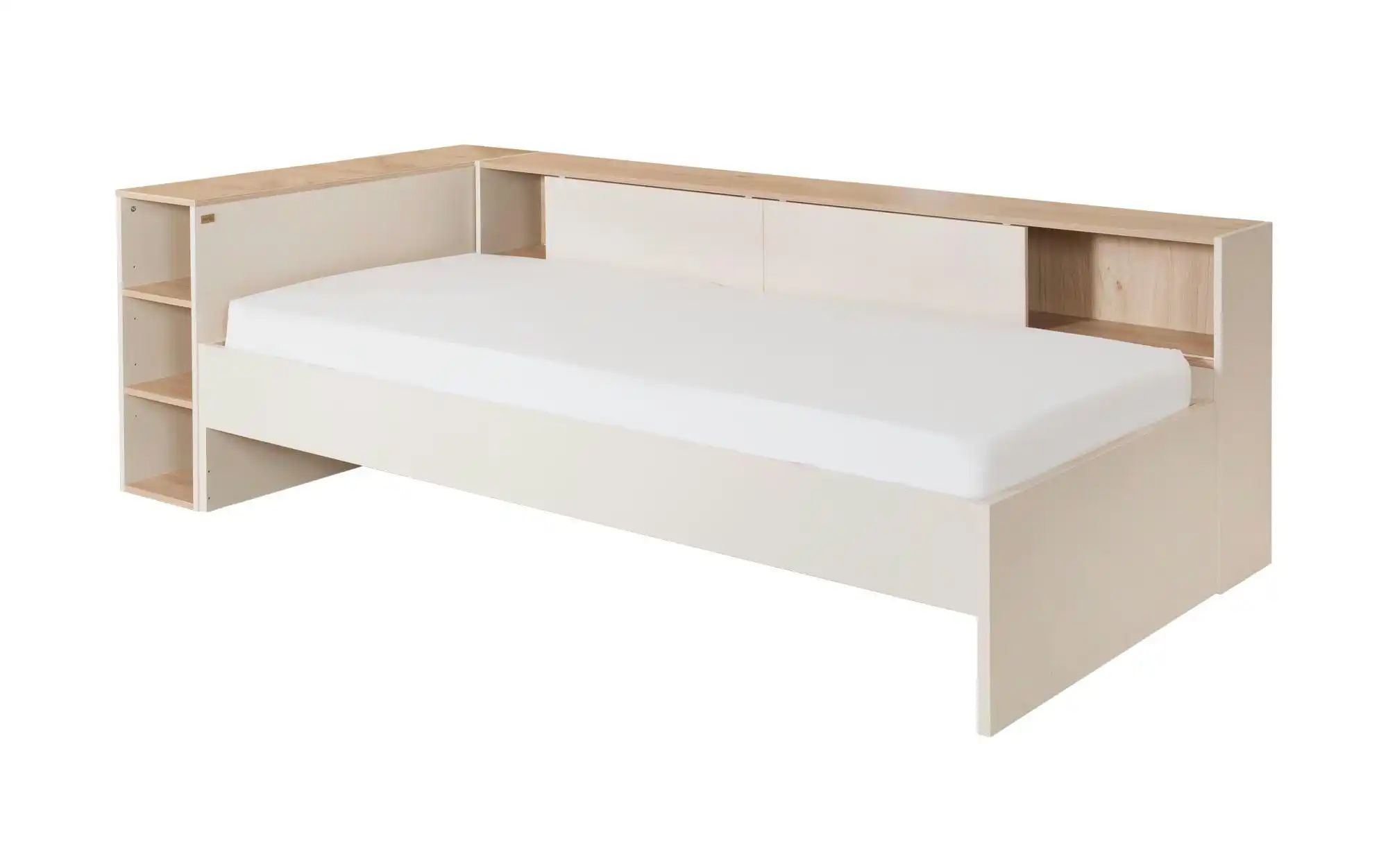 Roba Stauraumbett  Elis ¦ beige ¦ Maße (cm): B: 123 H: 74,5 Betten > Bettge günstig online kaufen