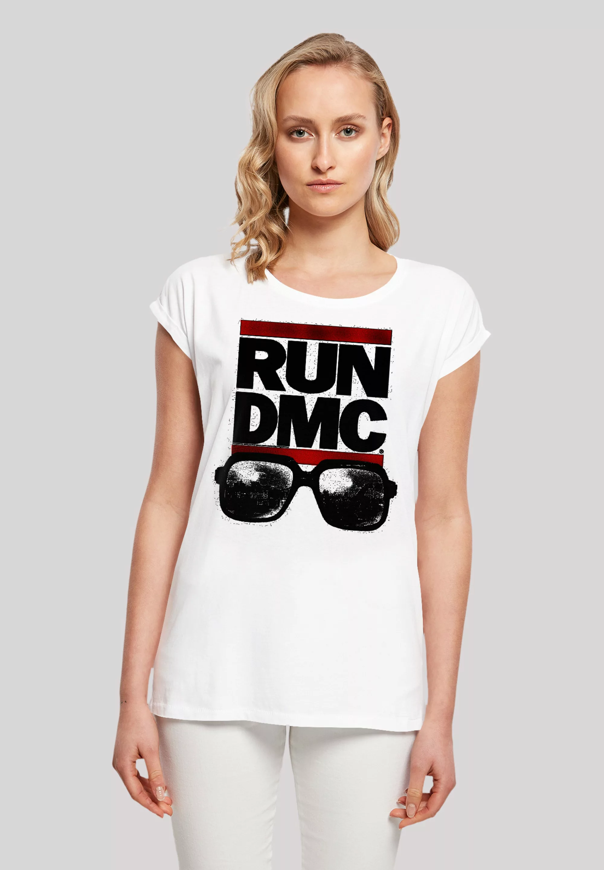 F4NT4STIC T-Shirt "Run DMC Glasses NYC", Premium Qualität günstig online kaufen