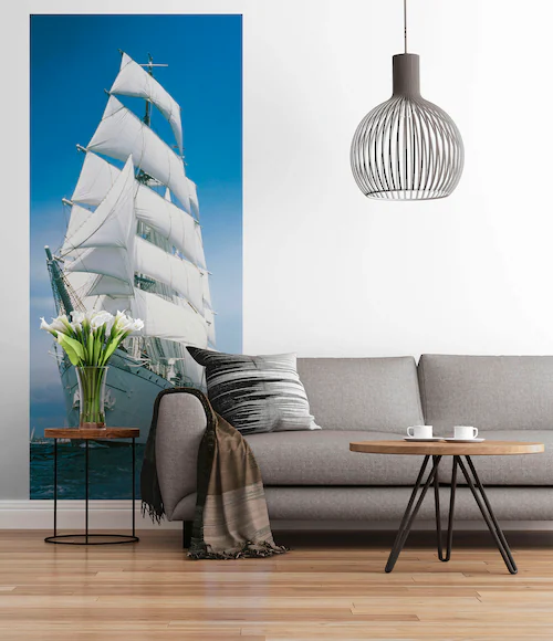 Komar Fototapete »Fototapete - Sailing Boat - Größe 97 x 220 cm«, bedruckt günstig online kaufen