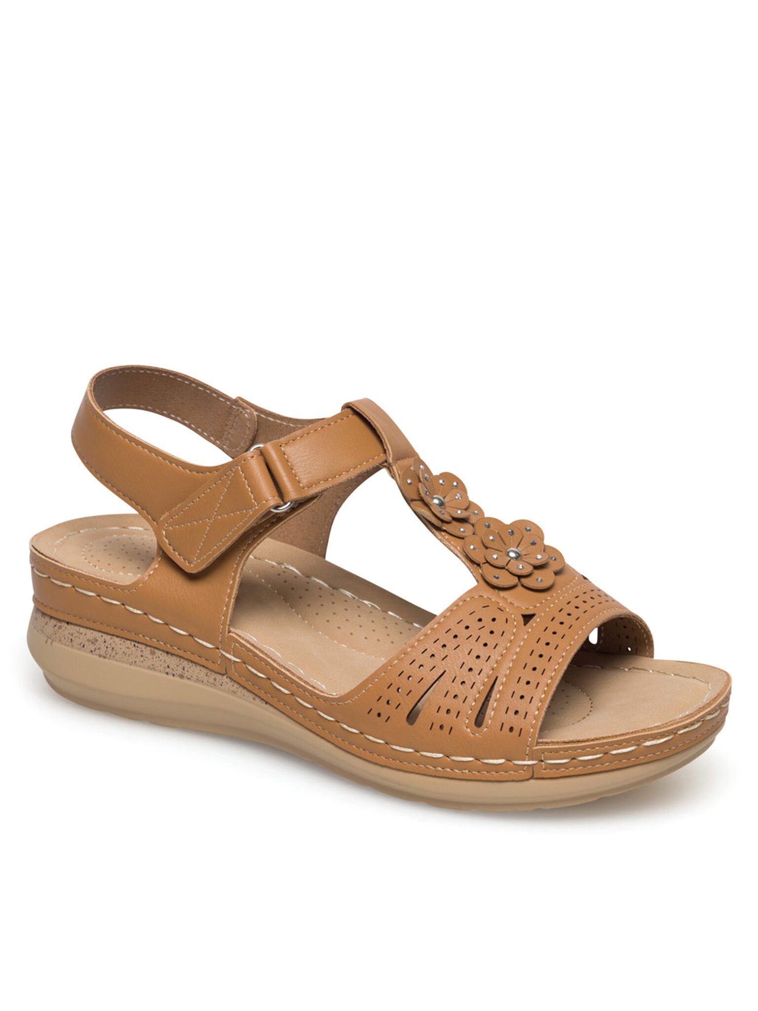 Clara Barson Sandalen WYL0510-20 Braun Sandale günstig online kaufen