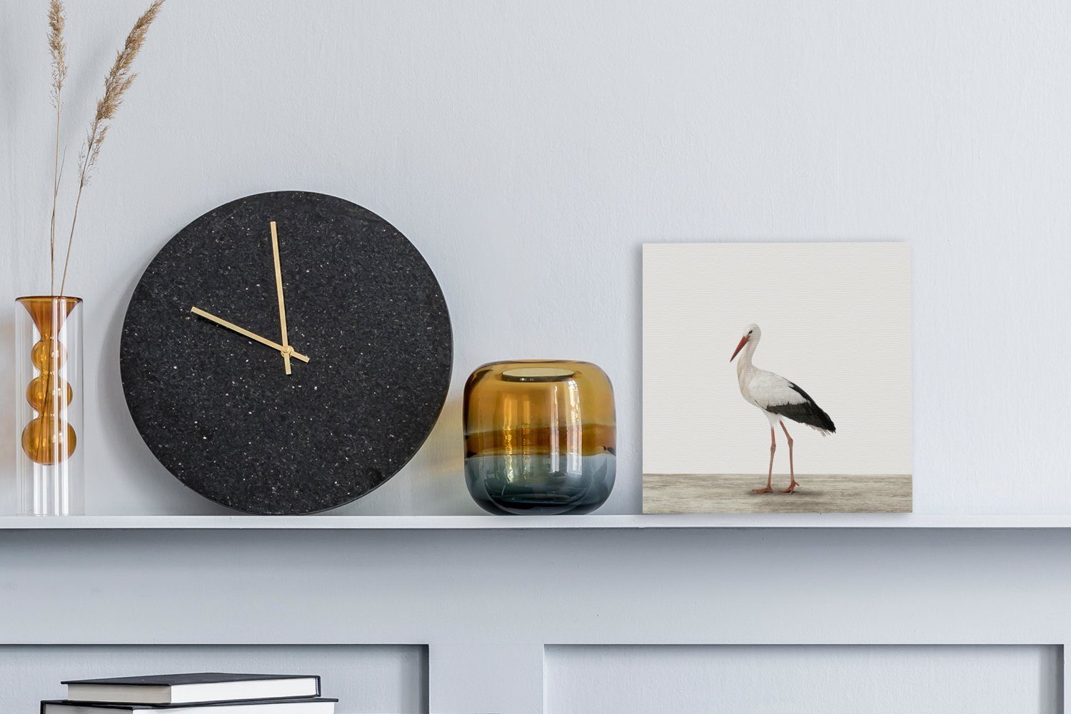 OneMillionCanvasses® Leinwandbild Storch - Vogel - günstig online kaufen
