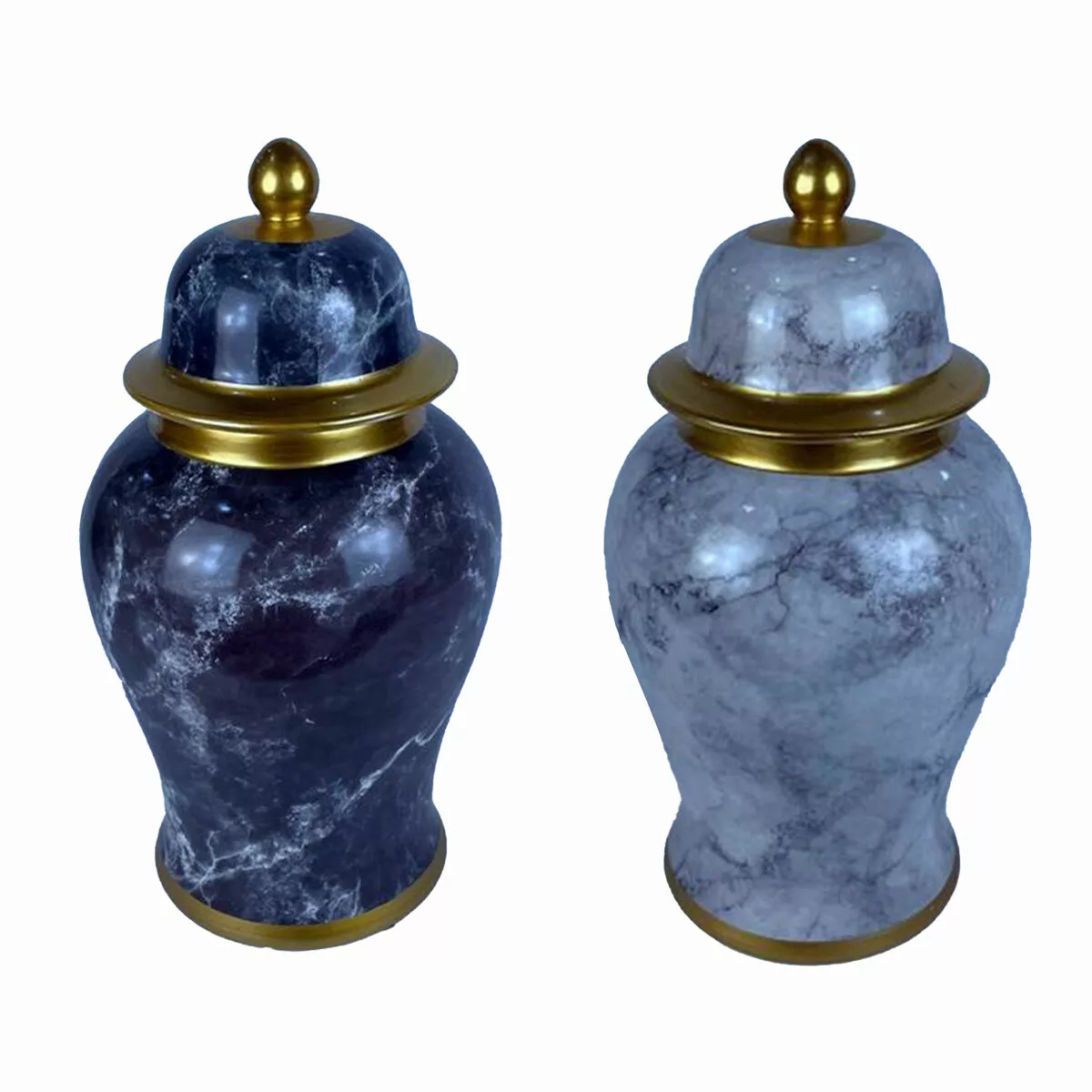 Vase Dkd Home Decor Porzellan Moderne (2 Stück) (17 X 17 X 32 Cm) günstig online kaufen
