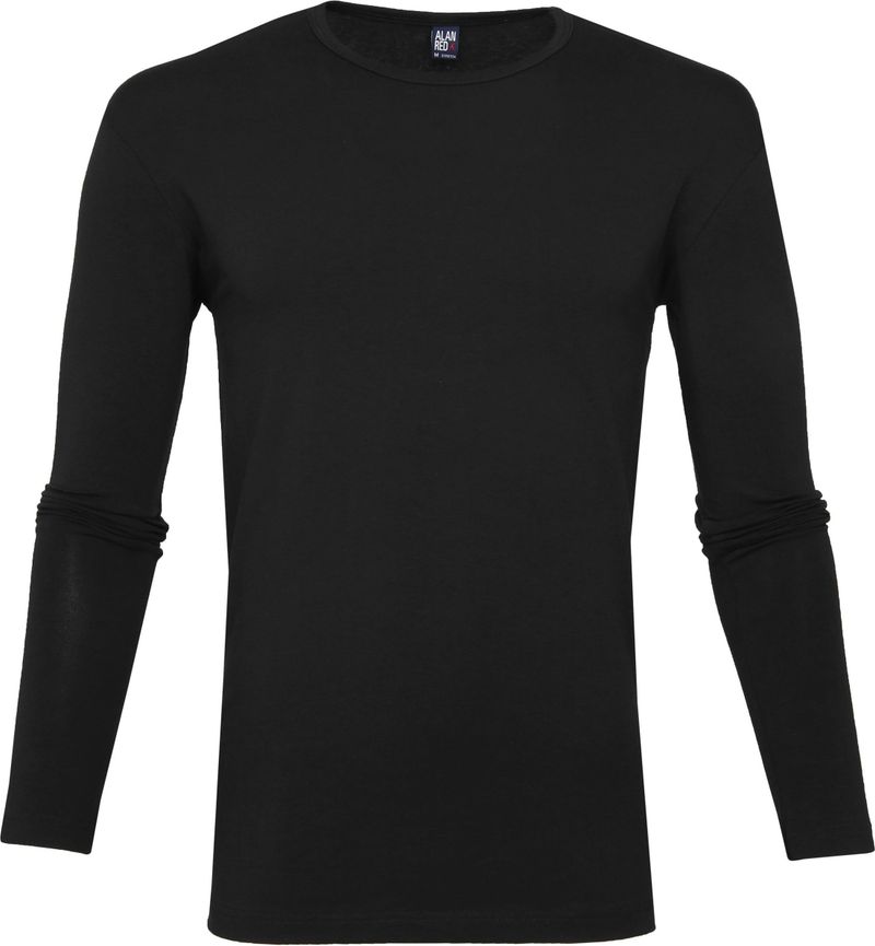 Alan Red Olbia Longsleeve T-shirt Schwarz - Größe S günstig online kaufen