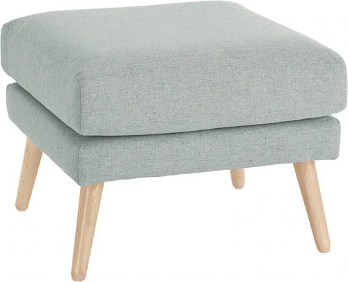 andas Hocker "Bille", mit Eiche-Beinen, Design by Morten Georgsen günstig online kaufen