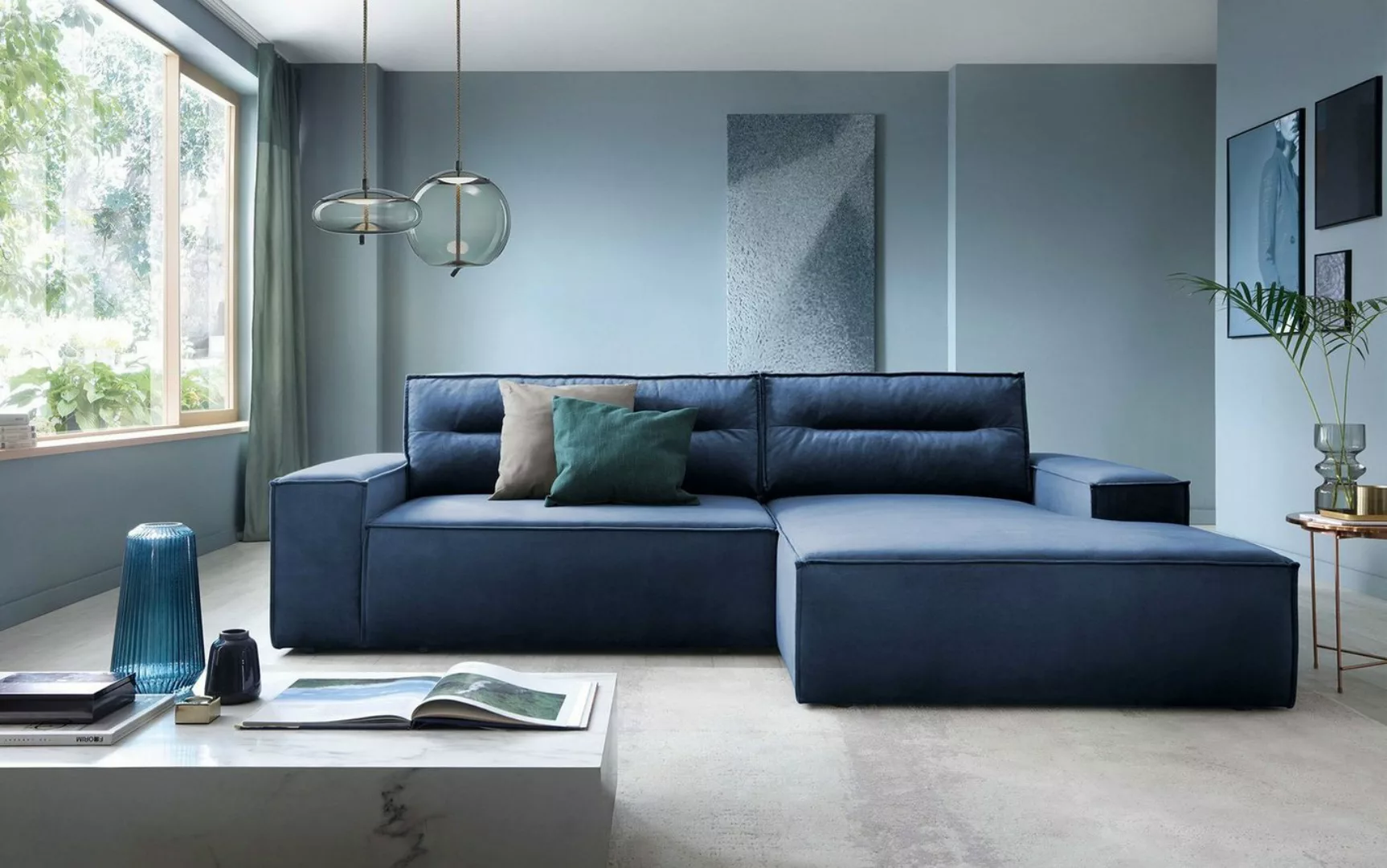 Baidani Sofa Designer Sofa Chloe mit Schlaffunktion, inkl. Aufbau günstig online kaufen