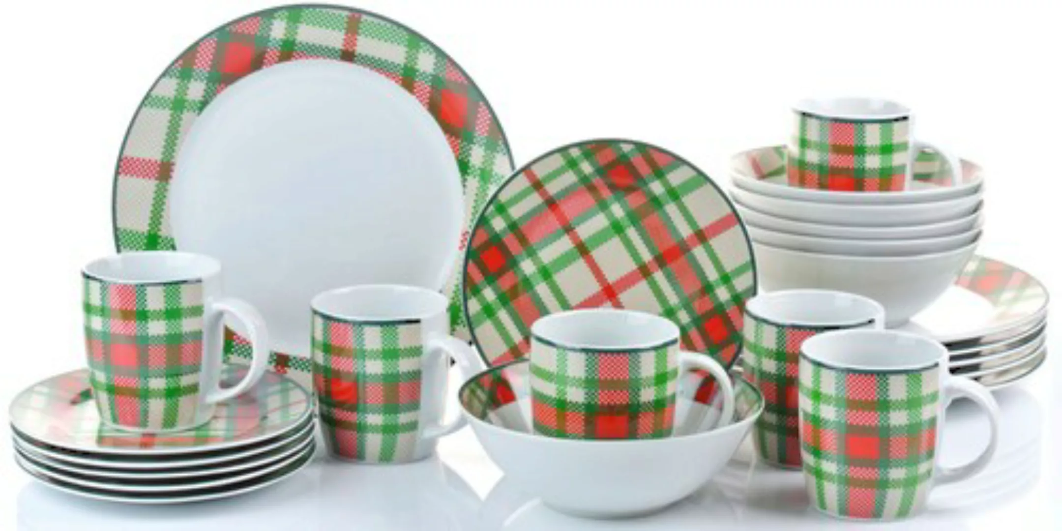 Retsch Arzberg Kombiservice »Highland Green«, (Set, 24 tlg.) günstig online kaufen