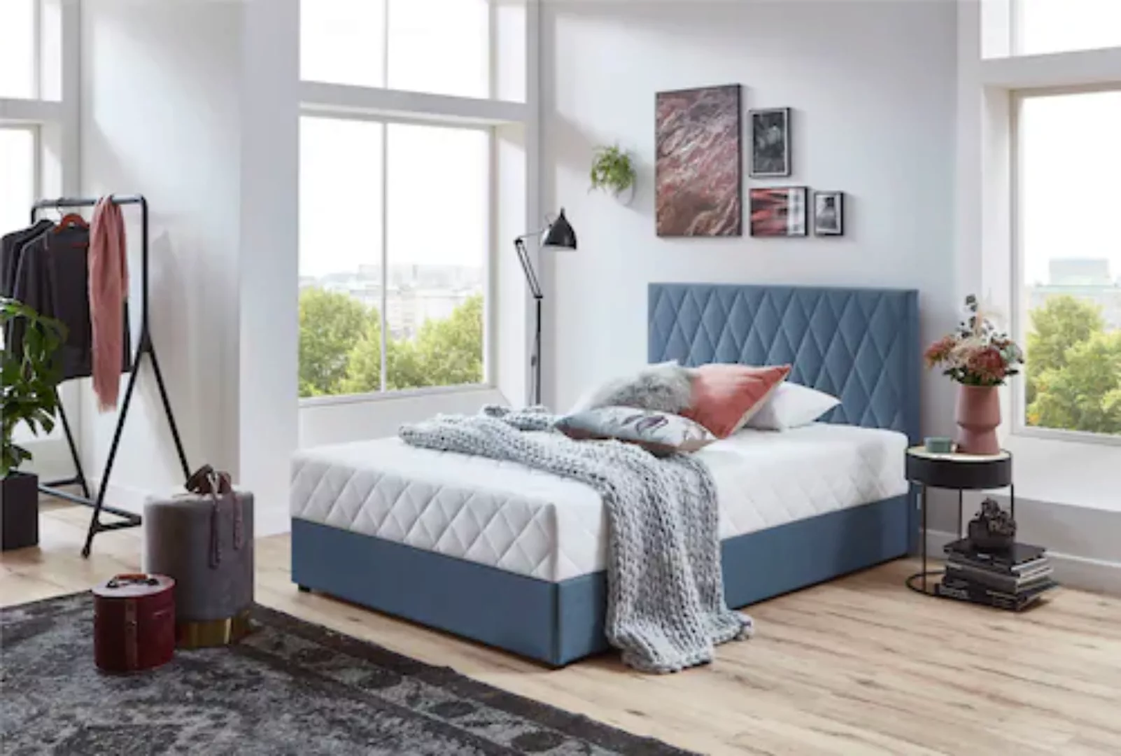 ATLANTIC home collection Boxbett Benita, mit Taschen-Federkernmatratze und günstig online kaufen