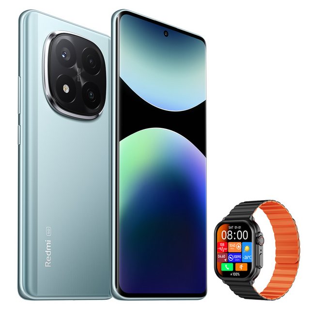 Xiaomi Redmi Note 14 Pro+ 5G 12+512GB Smartphone & Smartwatch Handy (6.67 Z günstig online kaufen