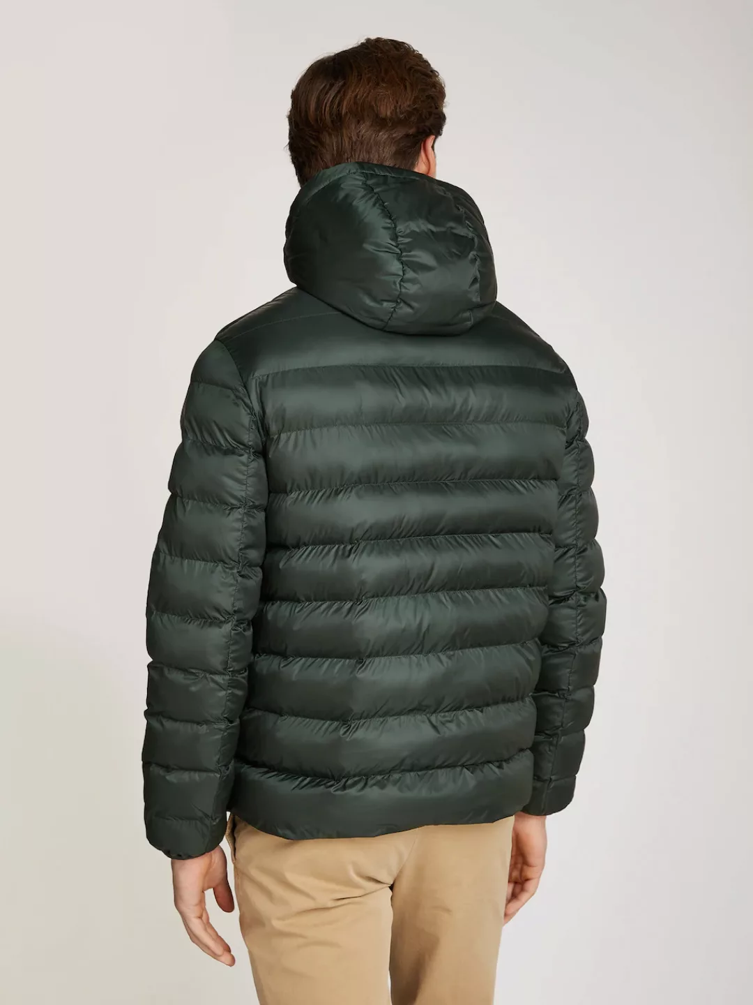 Calvin Klein Outdoorjacke RECYCLED HOODED PUFFER JACKET mit Logopatch günstig online kaufen