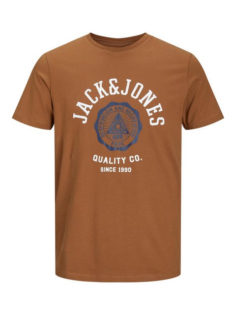 Jack & Jones T-Shirt Herren T-Shirt Rundhals Kurzarm JJELOGO TEE SS O-NECK günstig online kaufen